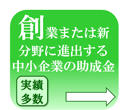 創業または新分野に進出する中小企業の助成金